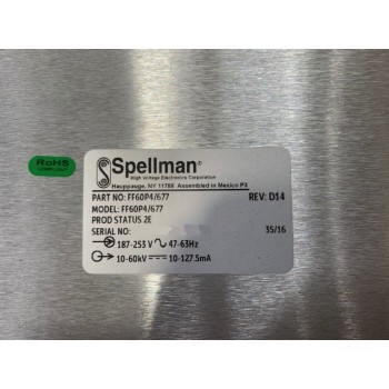 Spellman FF60P4/677 HV Power Supply